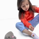 بلوز دورس سه نخ دخترانه طرح ساده کد 01