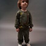 ست بلوز و شلوار طرح دایناسور کد 01