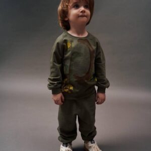 ست بلوز و شلوار طرح دایناسور کد 01