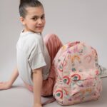 کوله پشتی طرح رنگین کمان کد 01