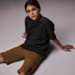 شلوارک لینن کتان برند AKU قهوه ای