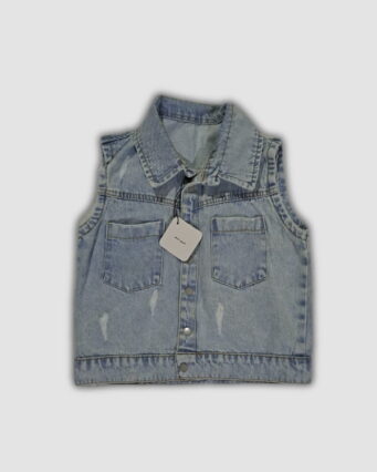 وست جین دو جیب AKU، آبی روشن