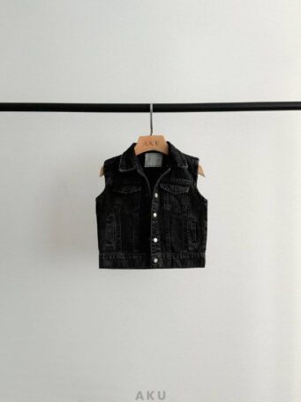 black-four-pocket-vast-jeans وست جین چهار جیب مشکی