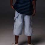 شلوارک هفت جیب جین