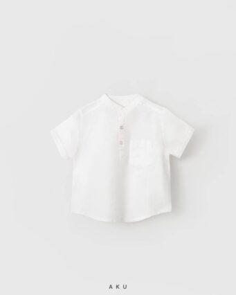 tshirt-shirt-white-aku تیشرت پیراهن سفید AKU