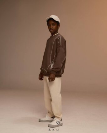 عکس دوم شلوار کتان راسته AKU پسرانه سفید