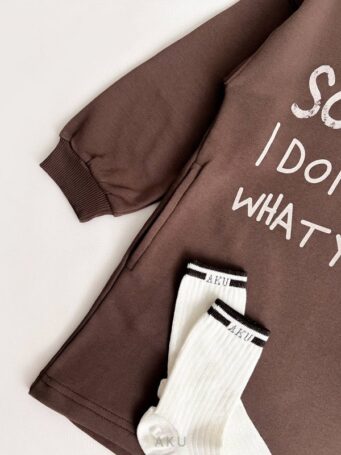 aku-tunic-and-socks-set-g1 ست تونیک و جوراب AKU، شرابی