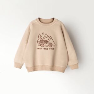 بلوز دورس پسرانه گلدوزی AKU، طرح کوهستان