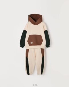 هودی و شلوار AKU دورس سه نخ، قهوه ای