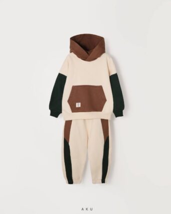 هودی و شلوار AKU دورس سه نخ، قهوه ای