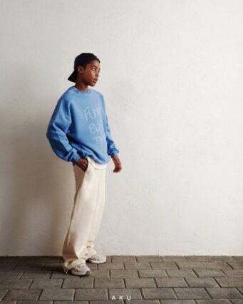 گالری دوم شلوار جاگر بگ دورس سه نخ AKU