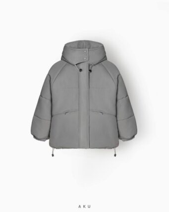 کاپشن پارچه بارانی (آب گریز) AKU، خاکستری
