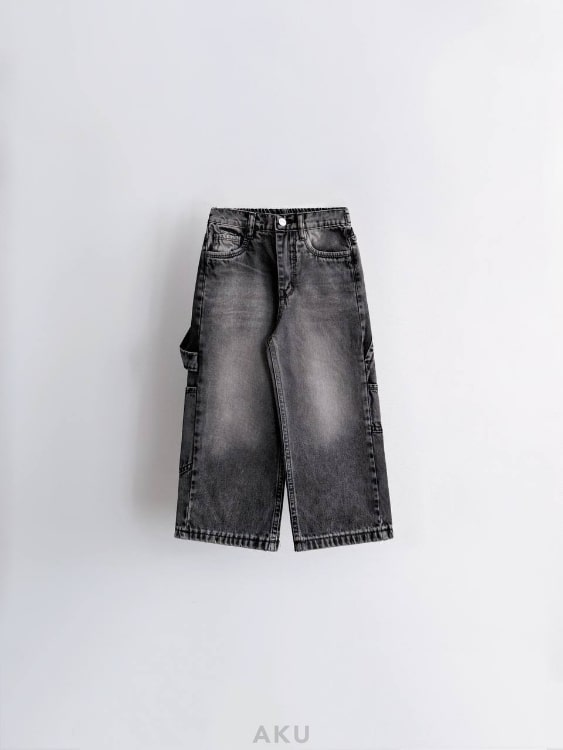 مدل شلوار بگ بچه گانه 4 شلوار بگ جین