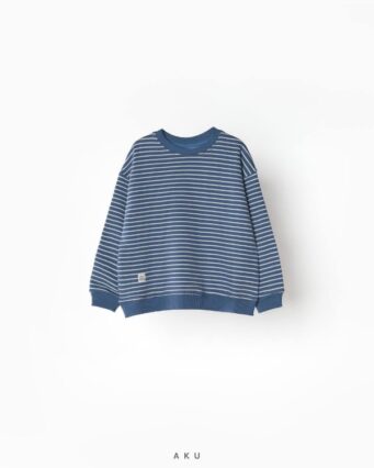 بلوز دورس راه راه AKU، آبی