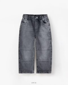 شلوار جین بند دار AKU، زغالی