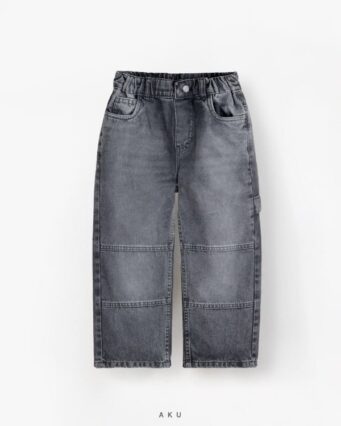 شلوار جین بند دار AKU، زغالی
