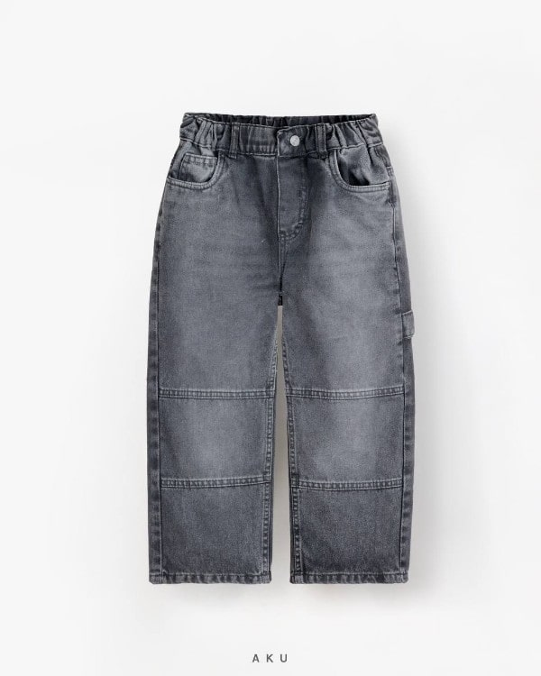شلوار جین بند دار AKU، زغالی