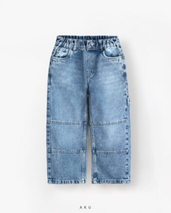 شلوار جین بند دار AKU، آبی روشن