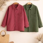 شومیز کتان بچه گانه AKU