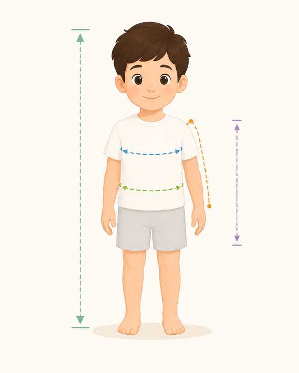 چطور سایز درست لباس بچه‌گانه را انتخاب کنیم؟